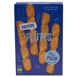 Flûtes Gruyére (Knusperstangen)
