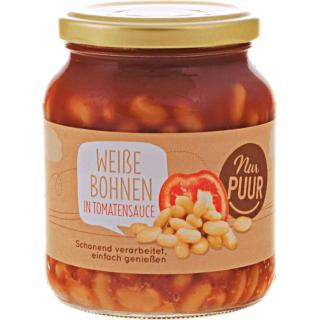 Bohnen weiß in Tomatensauce