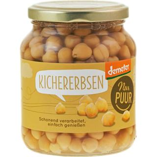 Kichererbsen Glas