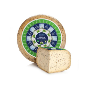 Gouda Basilikum/Knoblauch 50% Fett i. Tr.
