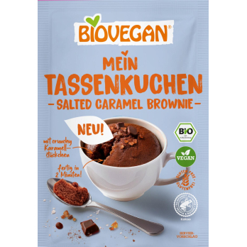 Mein Tassenkuchen Salted Caramel Brownie
