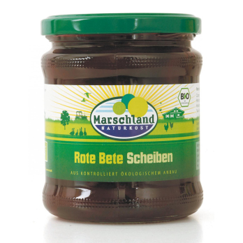 Rote Bete, Scheiben