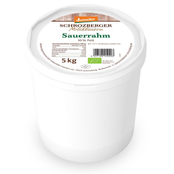 Sauerrahm 10% (Großgebinde)