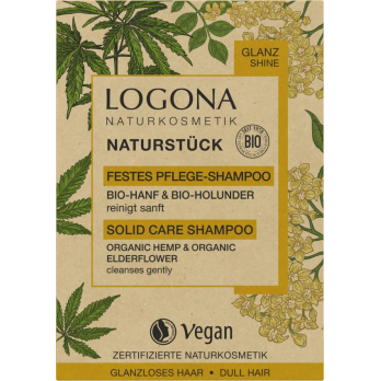 Festes Pflegeshampoo Hanf & Holunder