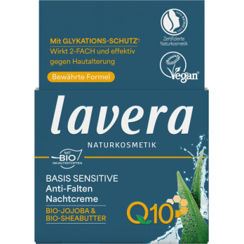 Basis Sensitiv Anti-Falten Nachtcreme Q10