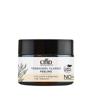 Teebaumöl Peelingcreme mit Heilerde