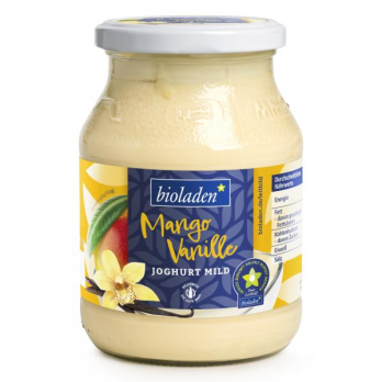 Joghurt Mango-Vanille 3,5%, Glas