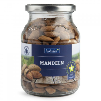 Mandeln im Pfandglas