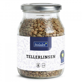 Tellerlinsen im Pfandglas bioladen*
