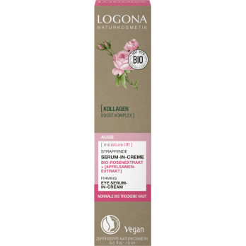 Straffende Serum-in-Creme Rose & Apfel