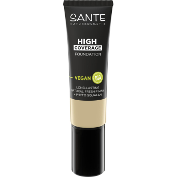 High Coverage Natural Foundation 02 Warm Ivory