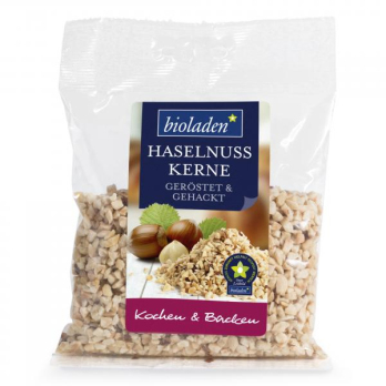 Haselnusskerne, geröstet & gehackt