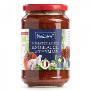 Tomatensauce Knoblauch Thymian