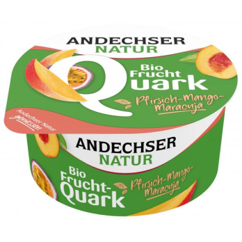 Fruchtquark Pfirsich-Mango-Maracuja