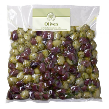 Oliven Mix mit Stein (Großgebinde)