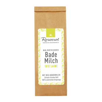 Bademilch Gute Laune
