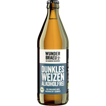 Wunderbräu Dunkles Weizen Alkoholfrei