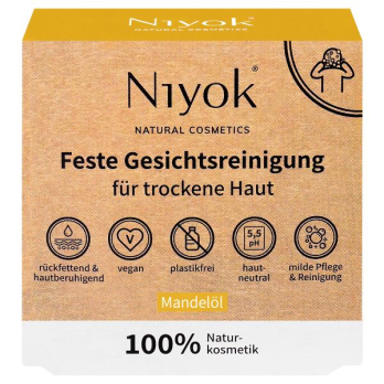 Feste Gesichtsreinigung Mandelöl