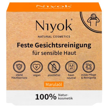 Feste Gesichtsreinigung Marulaöl